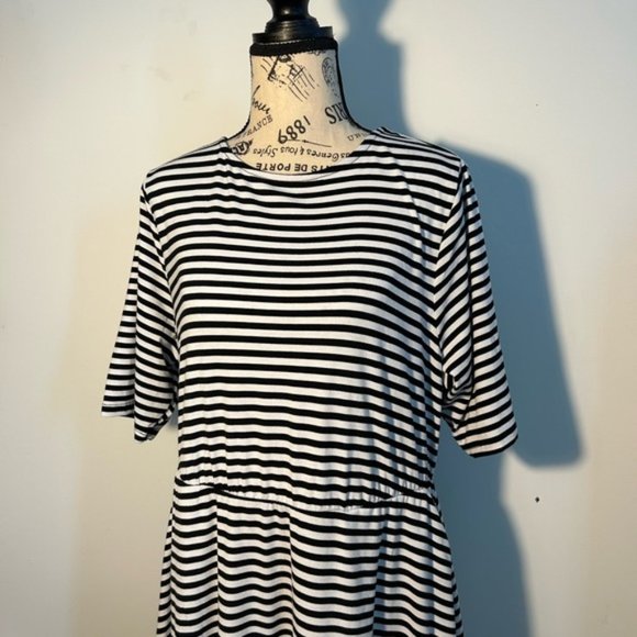 Torrid Mini Jersey Twist Back Skater Dress - Picture 3 of 6